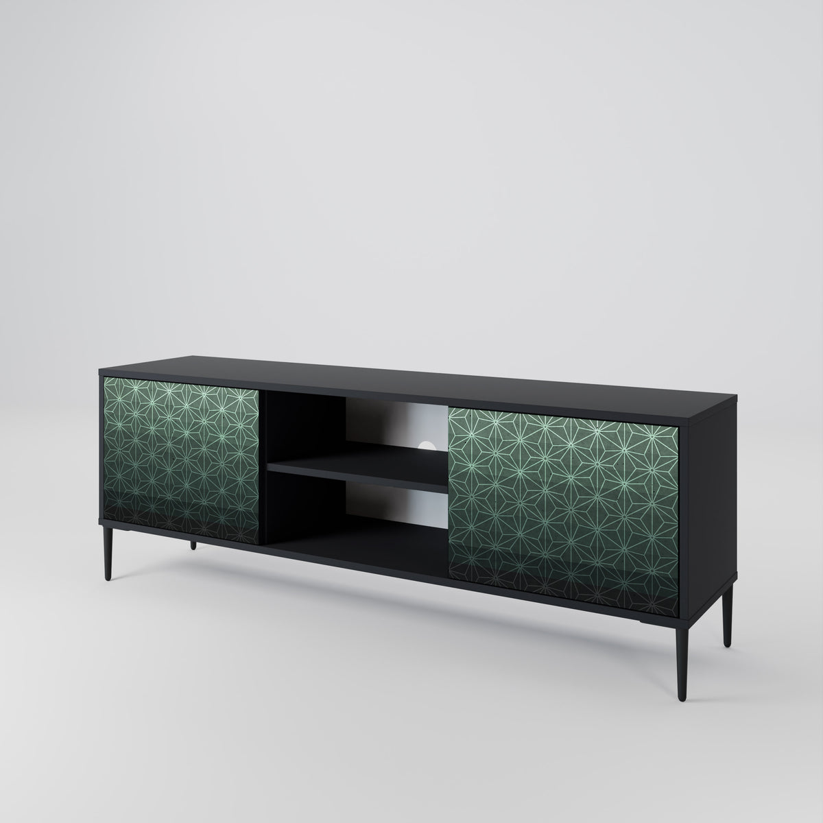 ORNAMENTAL GLIMMER 2-Door TV Cabinet
