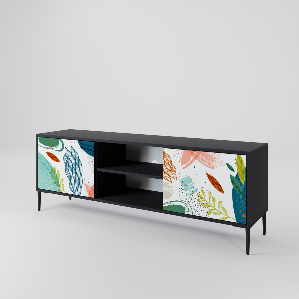 BOTANICAL HURRICANE Móvel de TV de 2 Portas