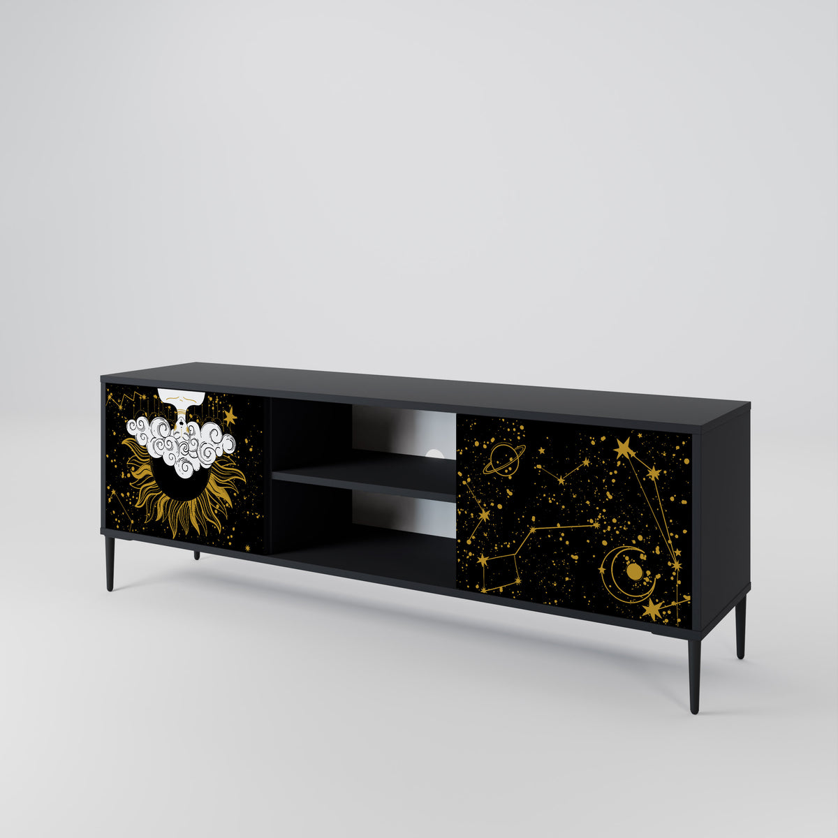 STELLAR CONSTELLATIONS Móvel de TV de 2 Portas