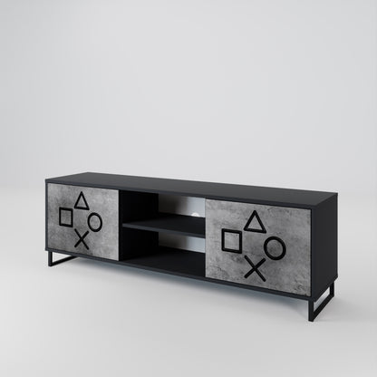 GAMER CHOICE 2-Door TV Cabinet