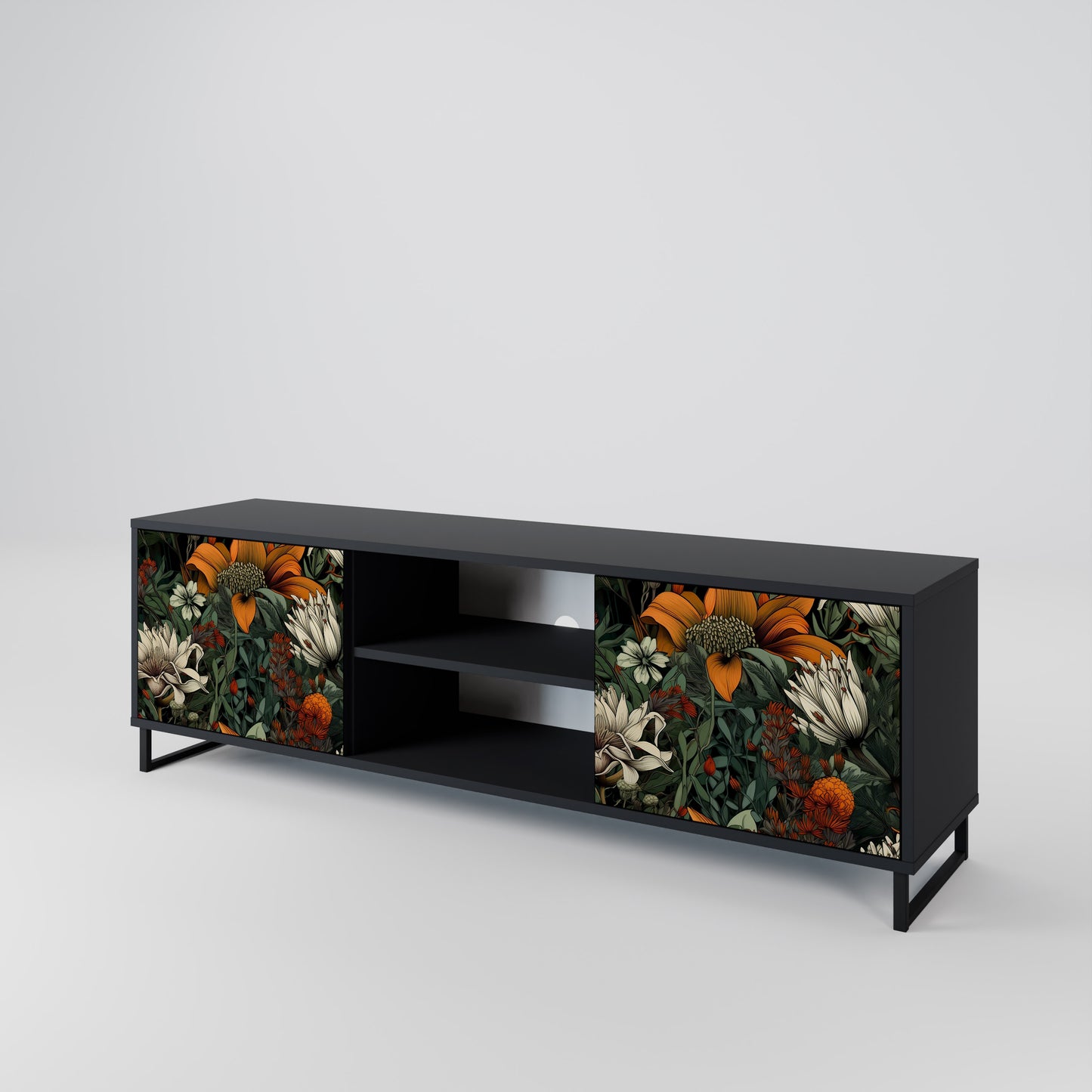 MIDNIGHT SPROUT 2-Door TV Cabinet