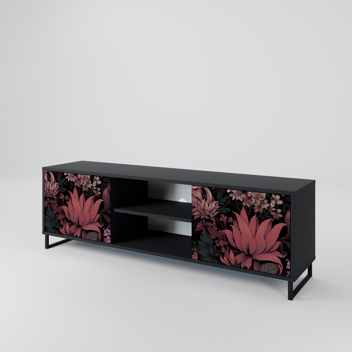 FLORAL WHISPER Móvel de TV de 2 Portas