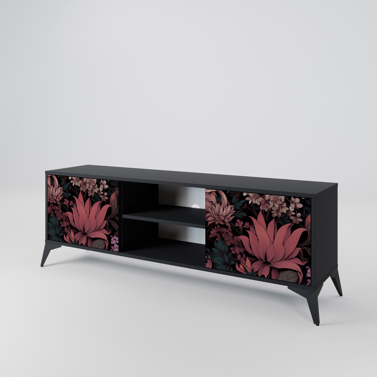 FLORAL WHISPER Móvel de TV de 2 Portas