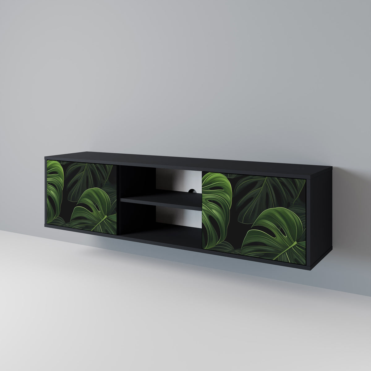 INFINITE MONSTERA Móvel de TV de 2 Portas