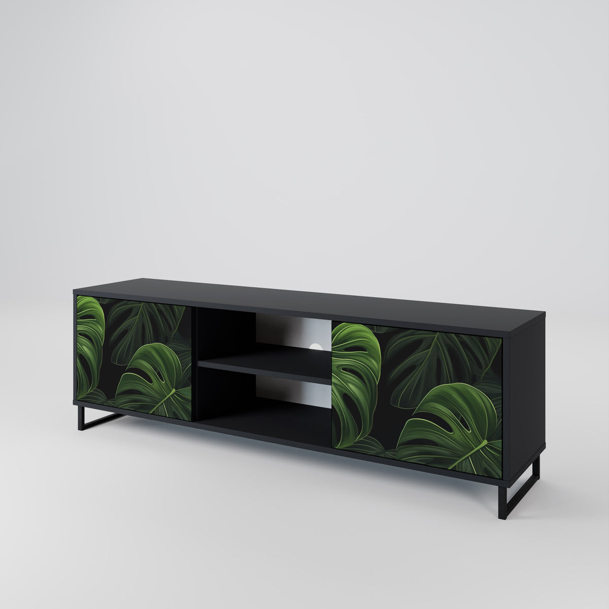 INFINITE MONSTERA Móvel de TV de 2 Portas