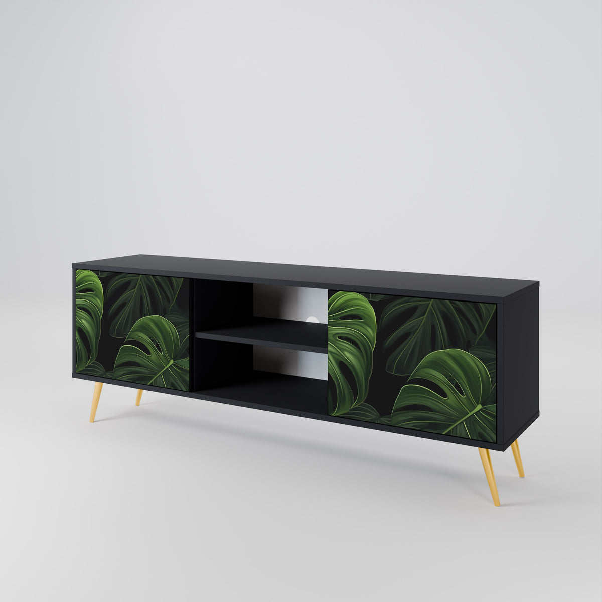 INFINITE MONSTERA Móvel de TV de 2 Portas