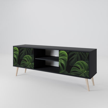 INFINITE MONSTERA Móvel de TV de 2 Portas