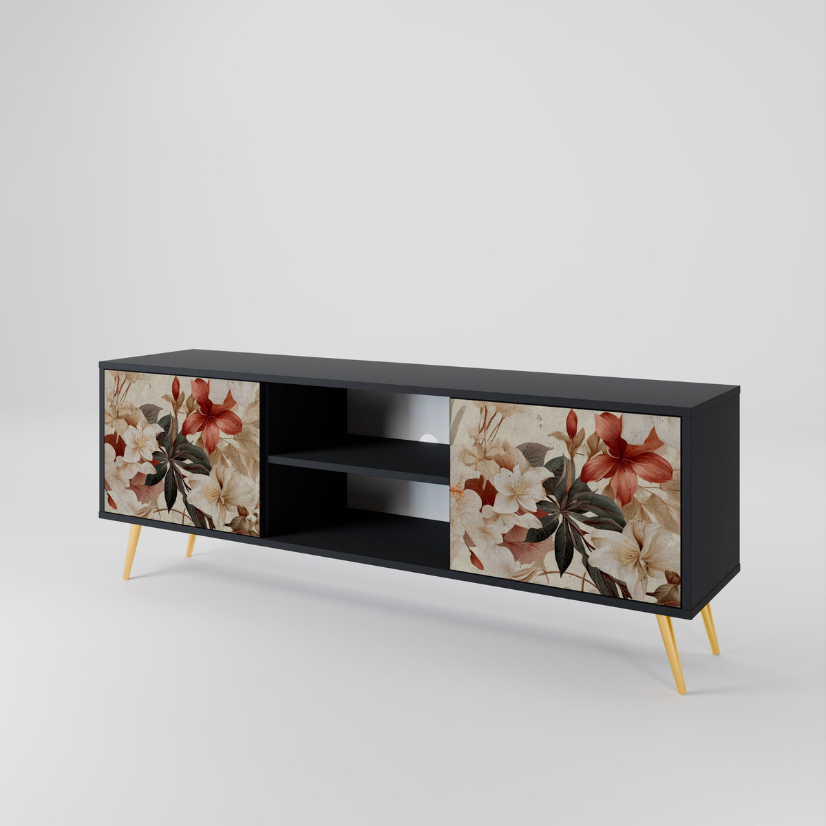 PETAL HARMONY Móvel de TV de 2 Portas