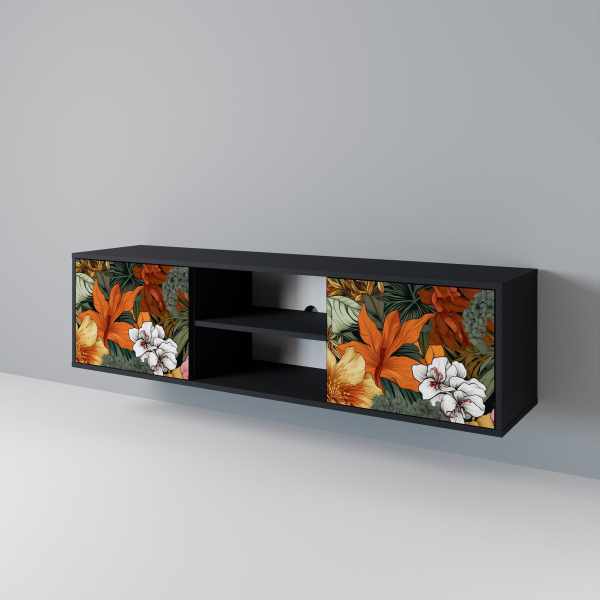 RADIANT FLORA Móvel de TV de 2 Portas