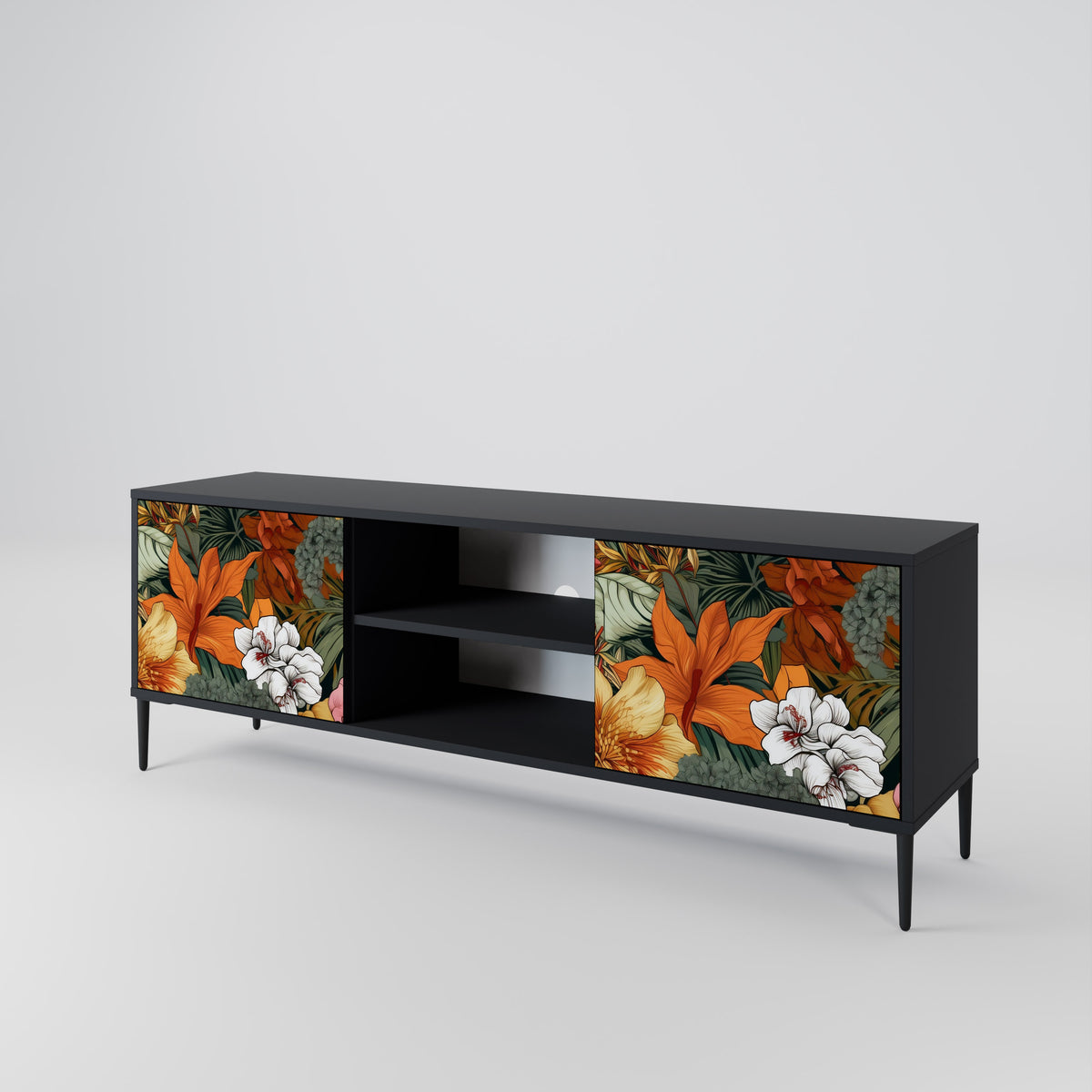 RADIANT FLORA Móvel de TV de 2 Portas