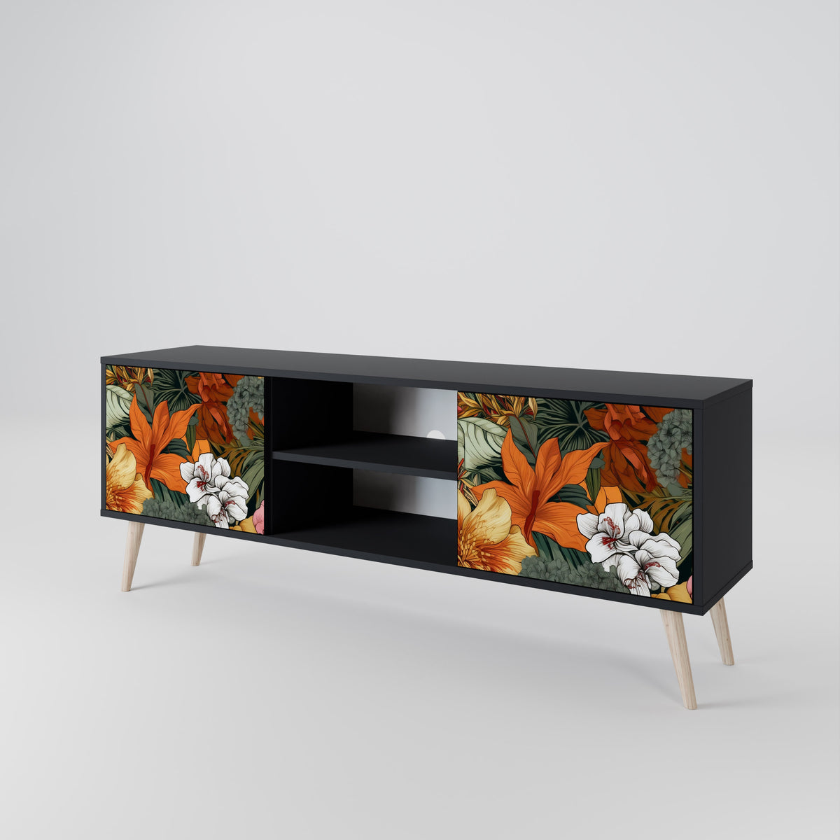 RADIANT FLORA Móvel de TV de 2 Portas