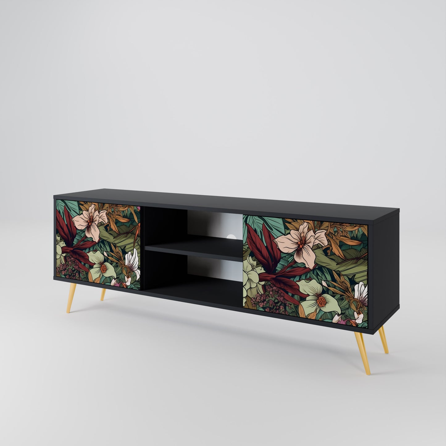 BOTANICAL EMERGENCE Móvel de TV de 2 Portas