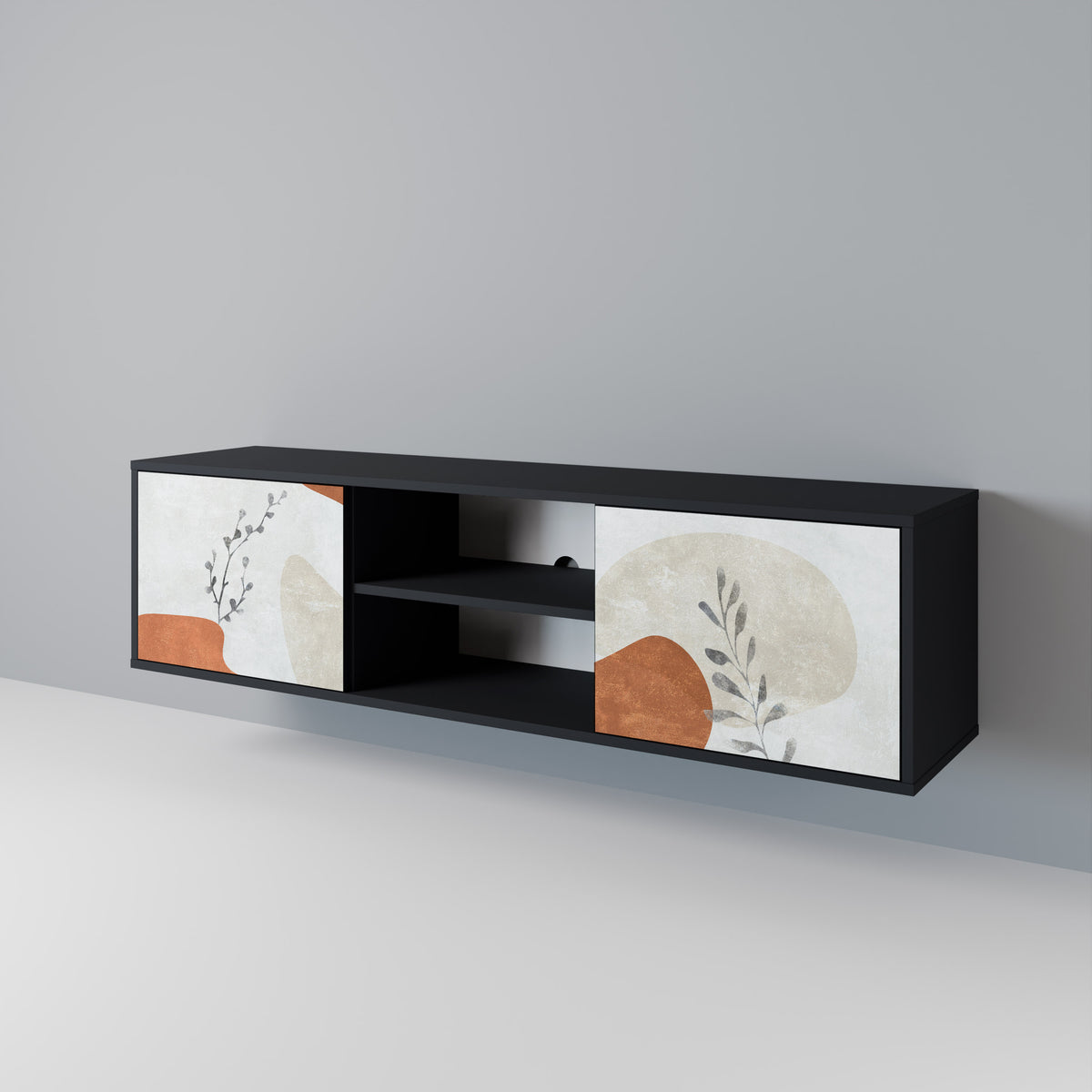TRANQUIL TWIG Móvel de TV de 2 Portas