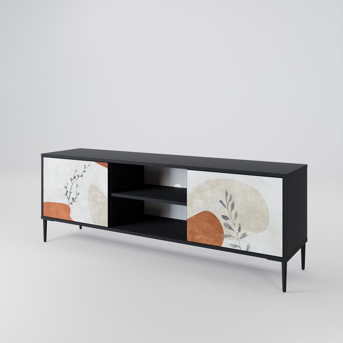 TRANQUIL TWIG Móvel de TV de 2 Portas