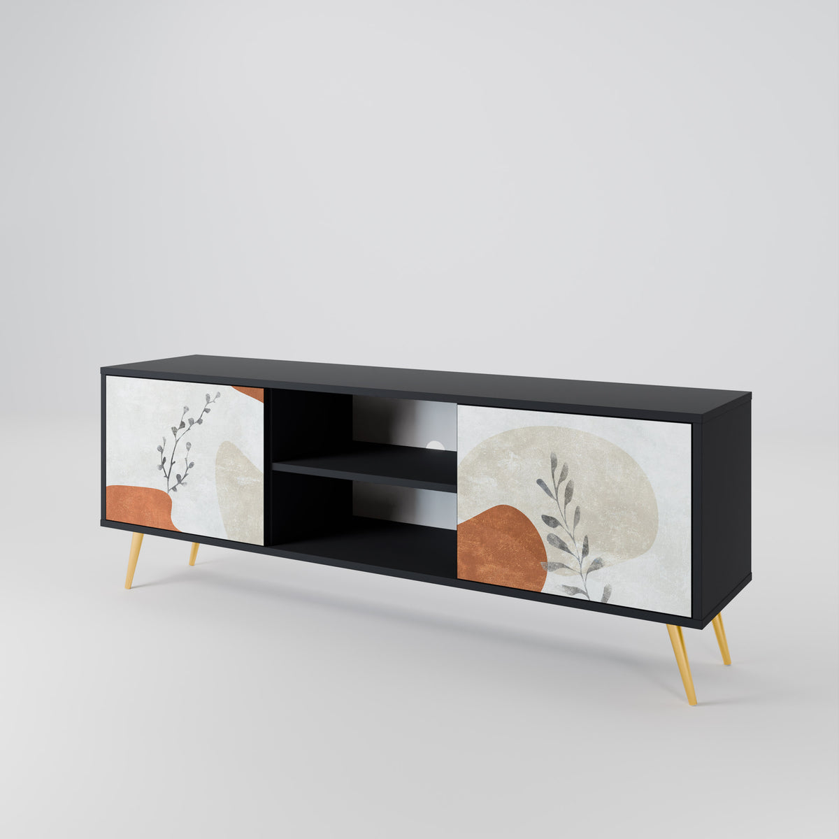 TRANQUIL TWIG Móvel de TV de 2 Portas