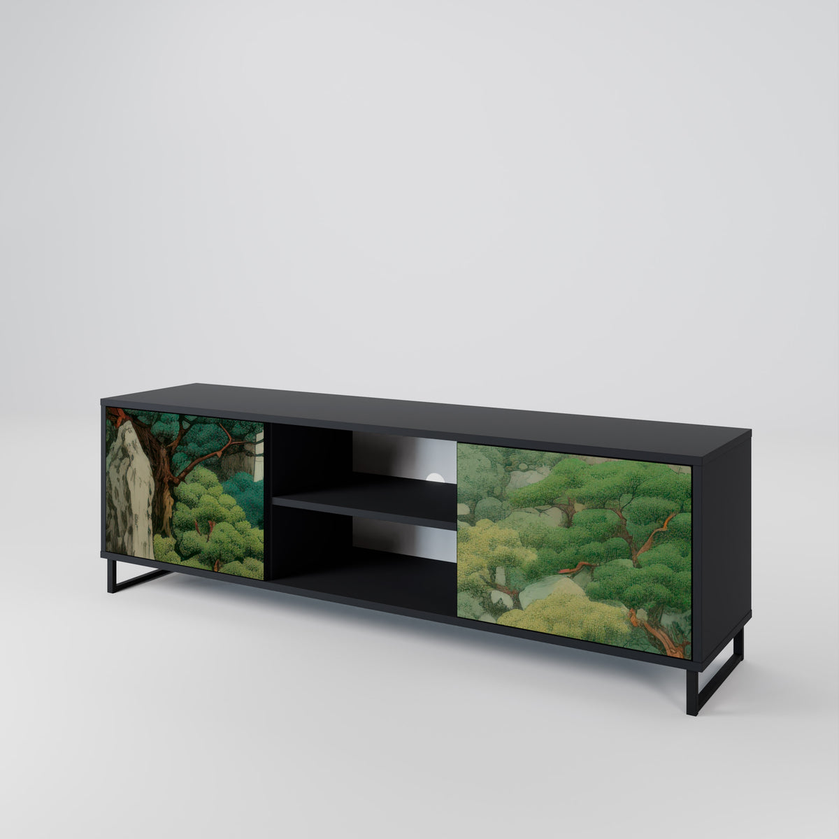VERDURE ABYSS Móvel de TV de 2 Portas