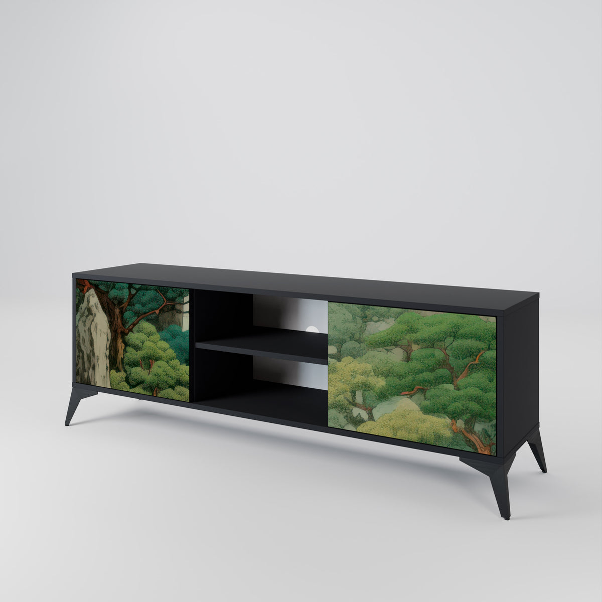 VERDURE ABYSS Móvel de TV de 2 Portas