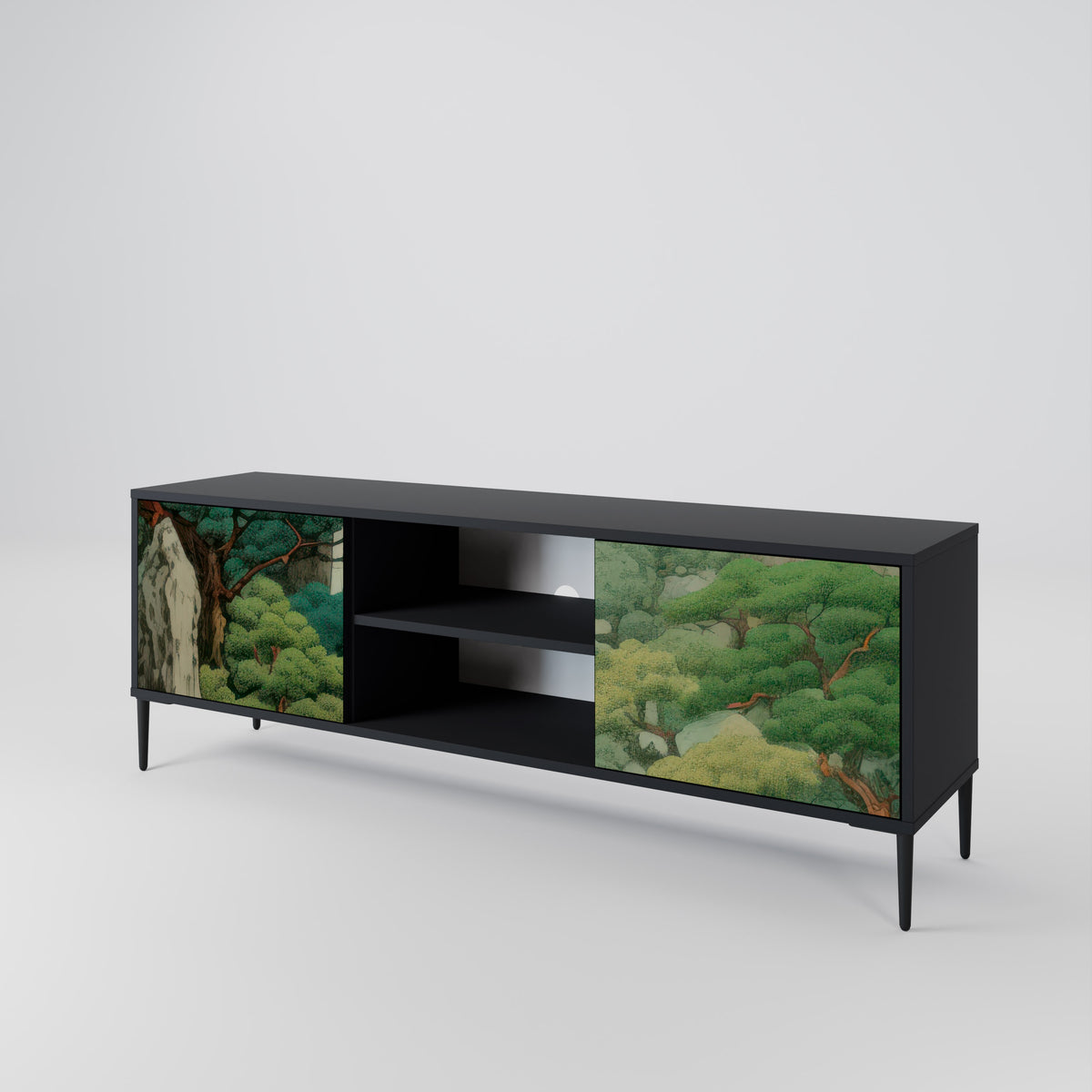 VERDURE ABYSS Móvel de TV de 2 Portas