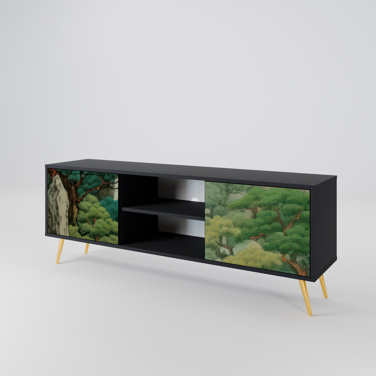 VERDURE ABYSS Móvel de TV de 2 Portas