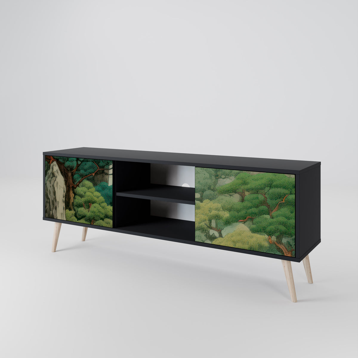 VERDURE ABYSS Móvel de TV de 2 Portas
