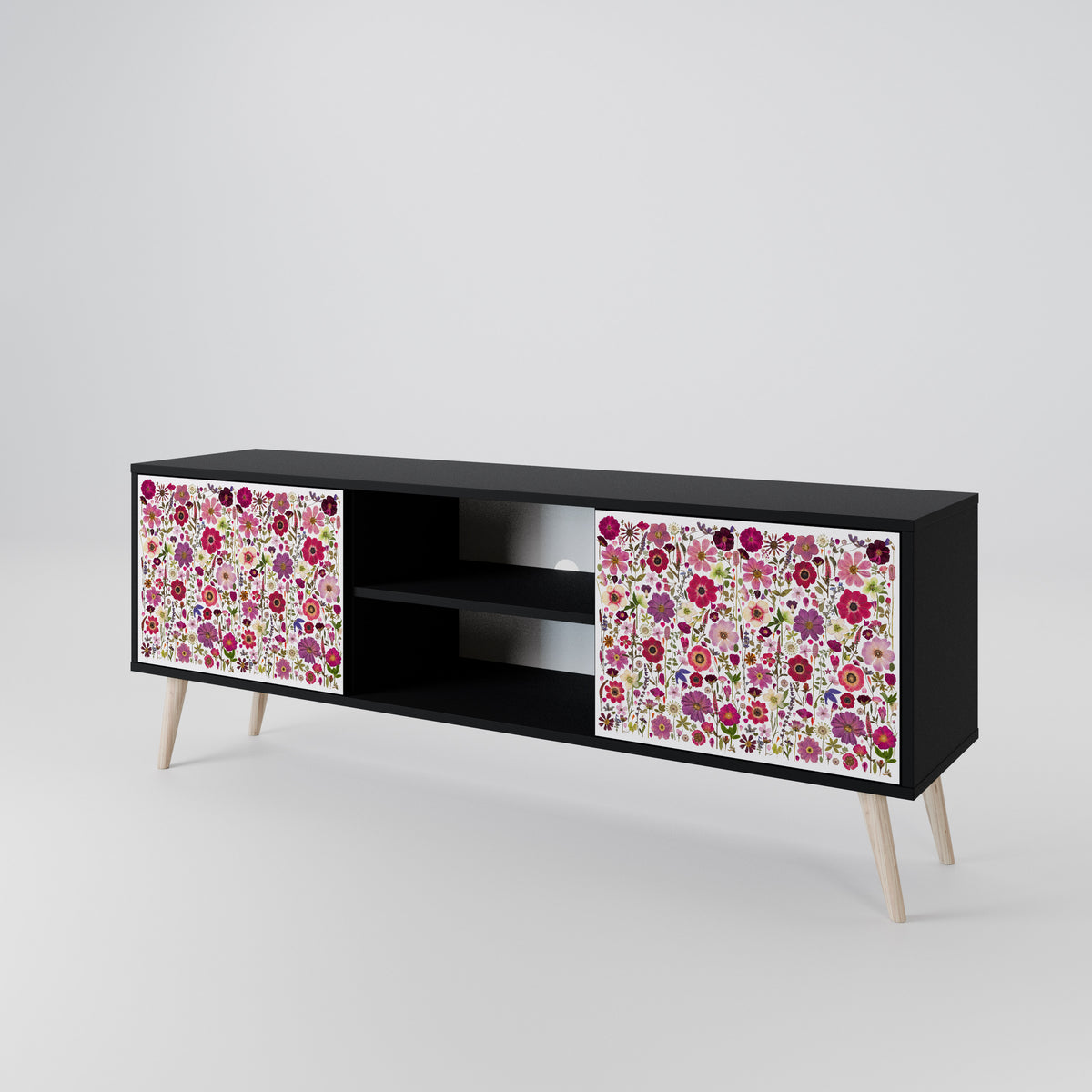 PETAL GARDEN Móvel de TV de 2 Portas