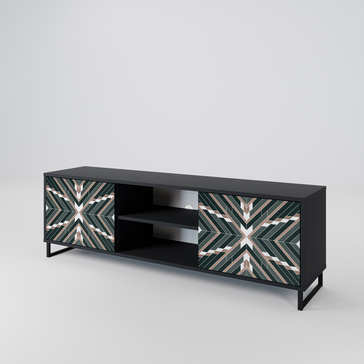 DIMENSION DELIGHTS 2-Door TV Cabinet