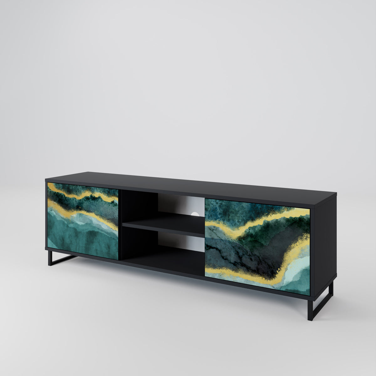 GOLDRUSH ODYSSEY 2-Door TV Cabinet