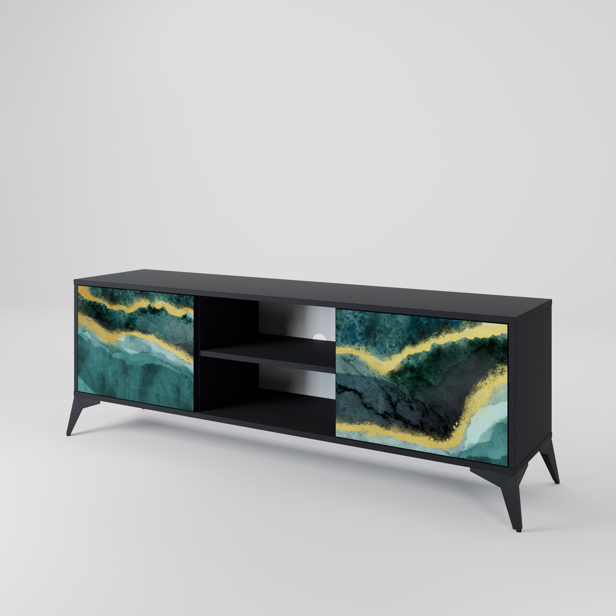 GOLDRUSH ODYSSEY 2-Door TV Cabinet