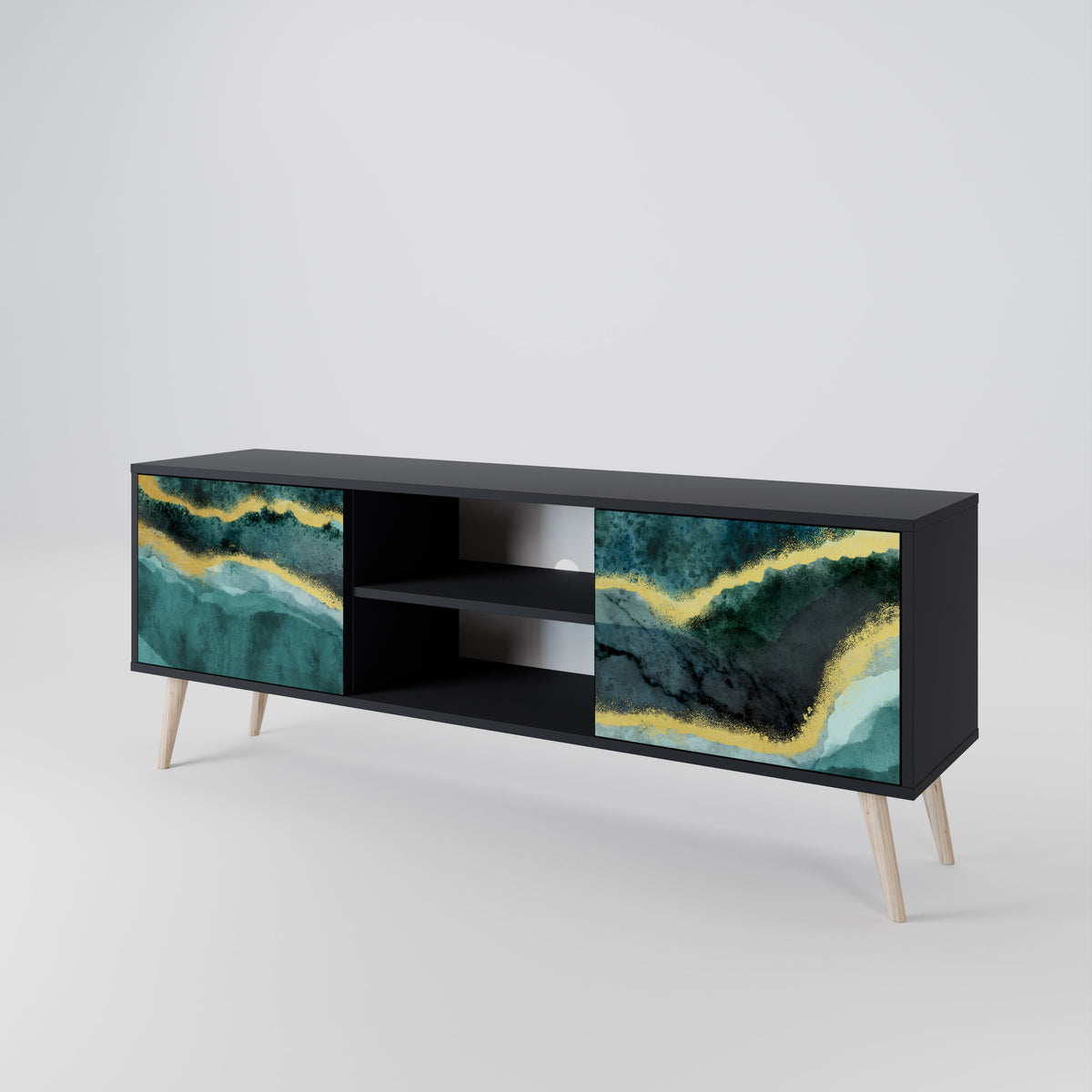 GOLDRUSH ODYSSEY 2-Door TV Cabinet