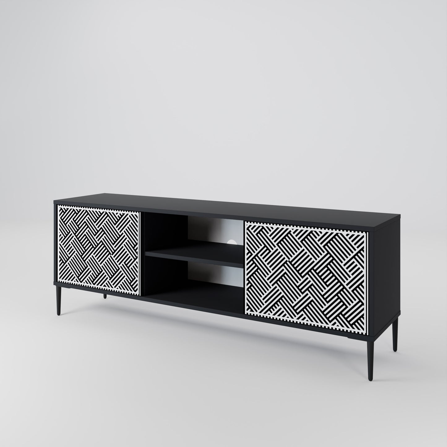 TEMPORARY SEQUENCE 2-Door TV Cabinet