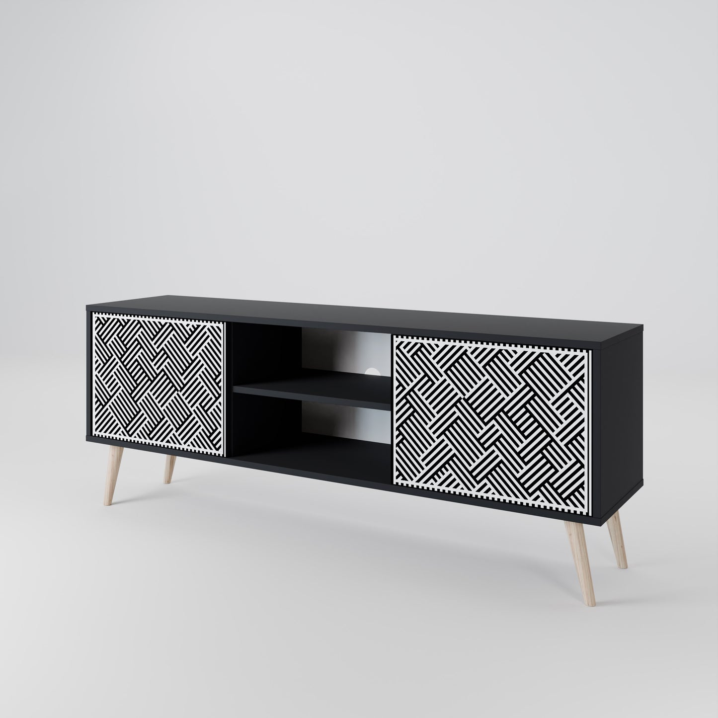TEMPORARY SEQUENCE 2-Door TV Cabinet