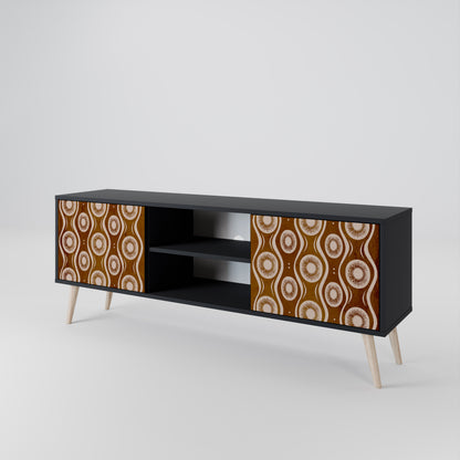 BROWN EYES 2-Door TV Cabinet