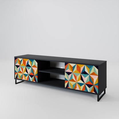 TESSELATE TREASURES 2-Door TV Cabinet