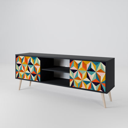 TESSELATE TREASURES 2-Door TV Cabinet