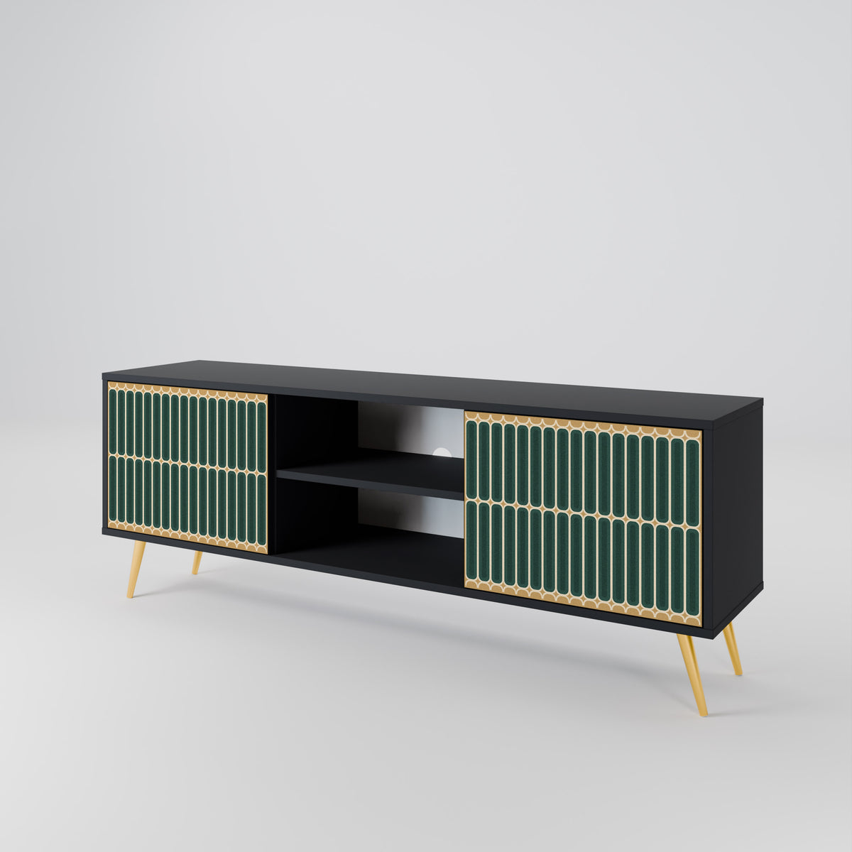ILUSION GATE 2-Door TV Cabinet