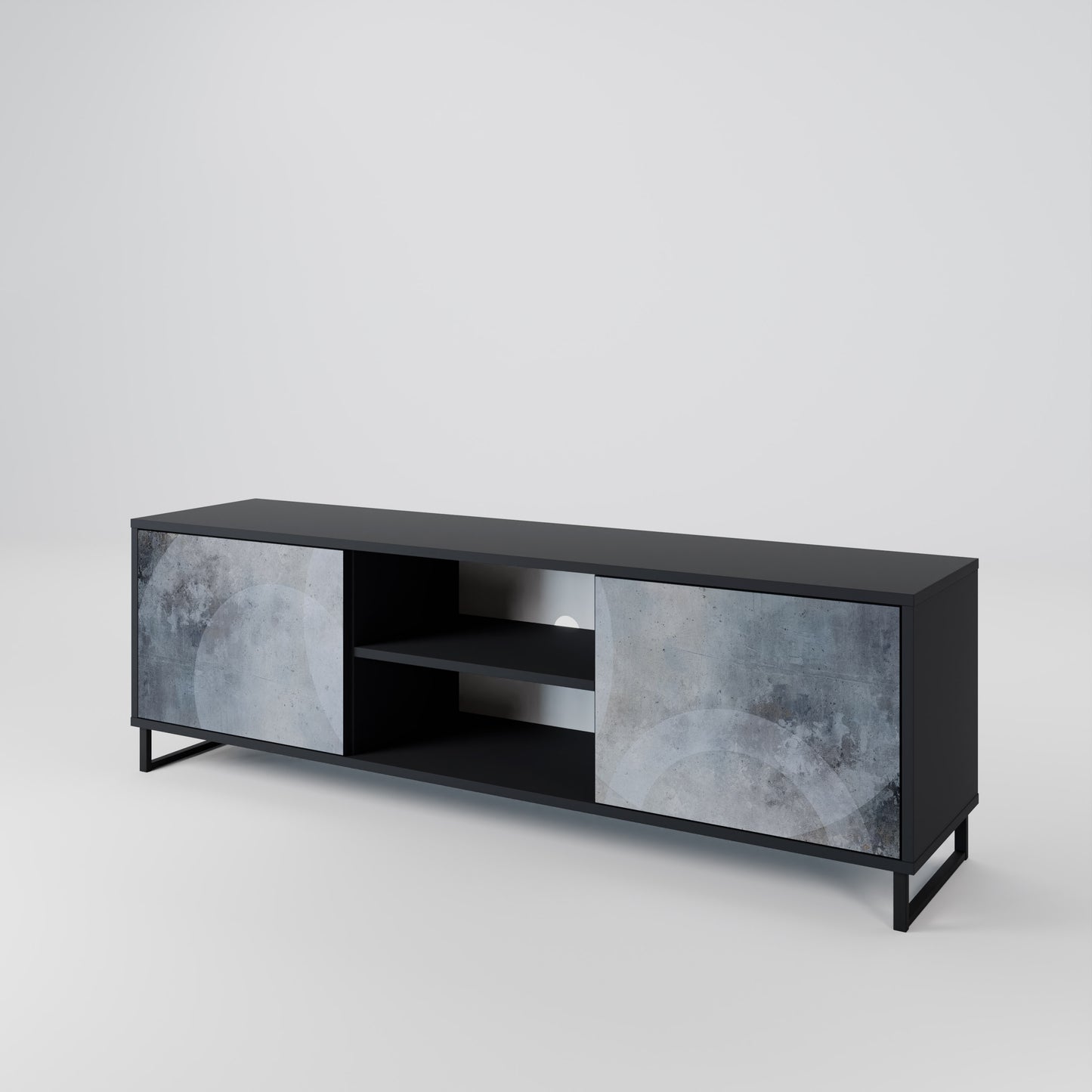 MUTED ARC 2-Door TV Cabinet