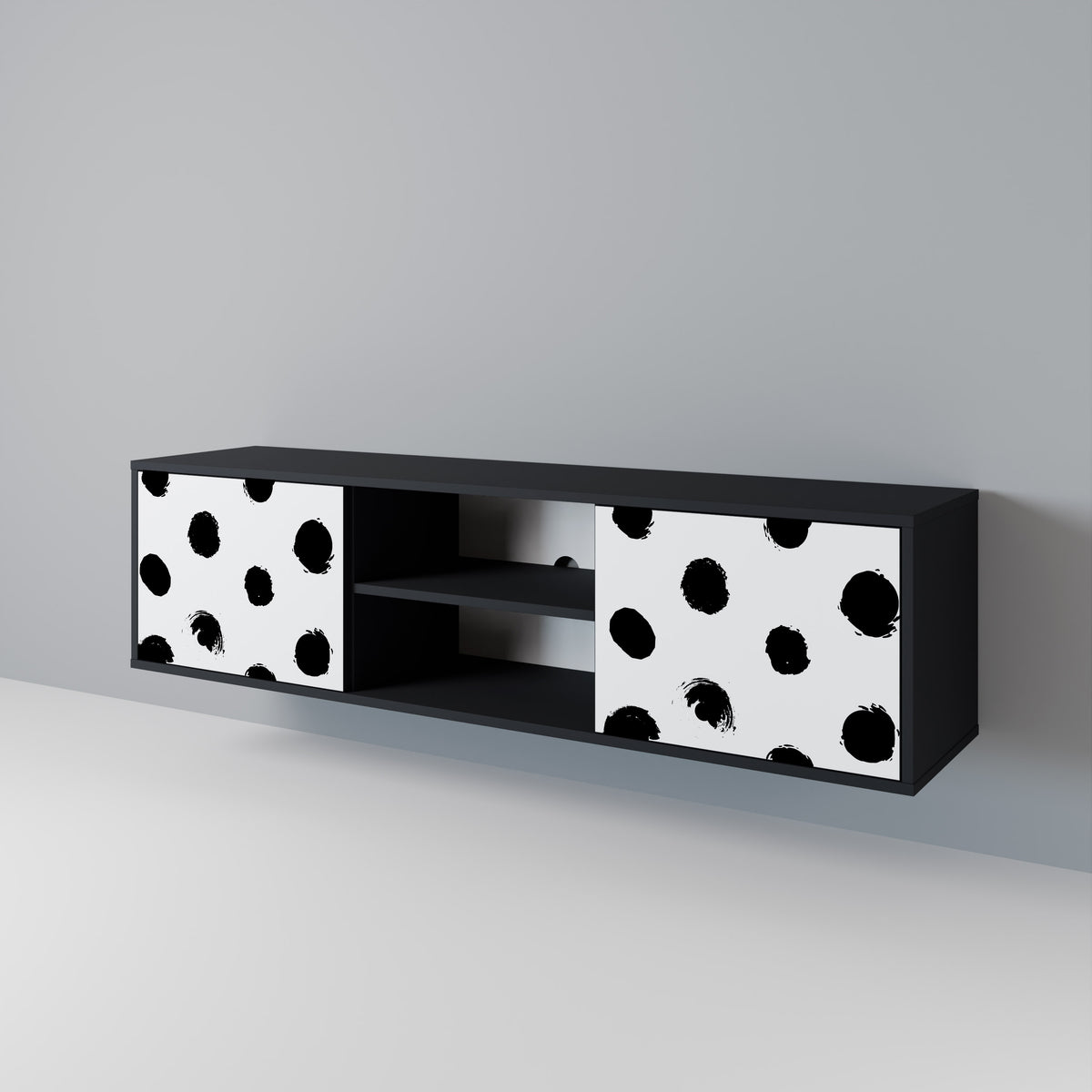 SLIPPING MINUTES Móvel de TV de 2 Portas