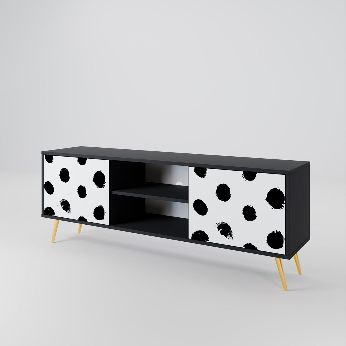 SLIPPING MINUTES Móvel de TV de 2 Portas