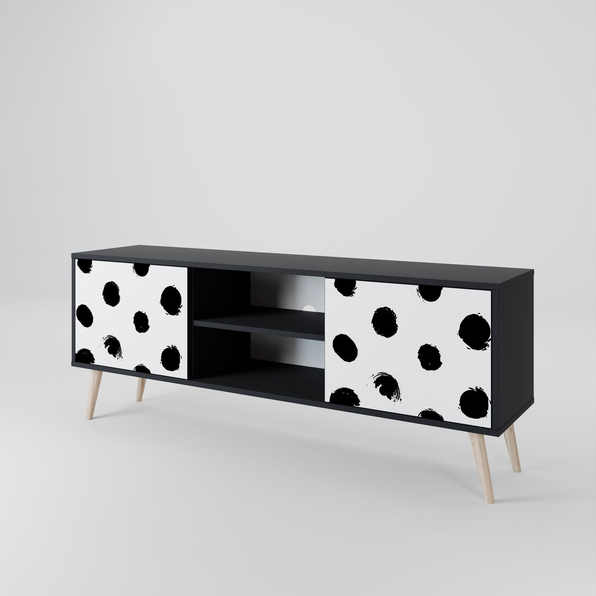 SLIPPING MINUTES Móvel de TV de 2 Portas