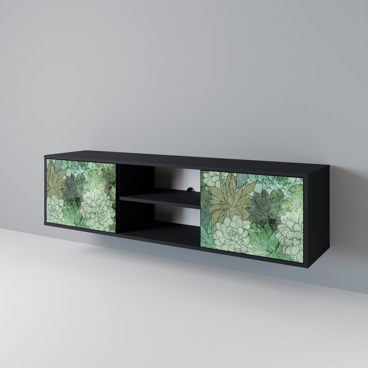 SUCCULENT CLUSTER Móvel de TV de 2 Portas