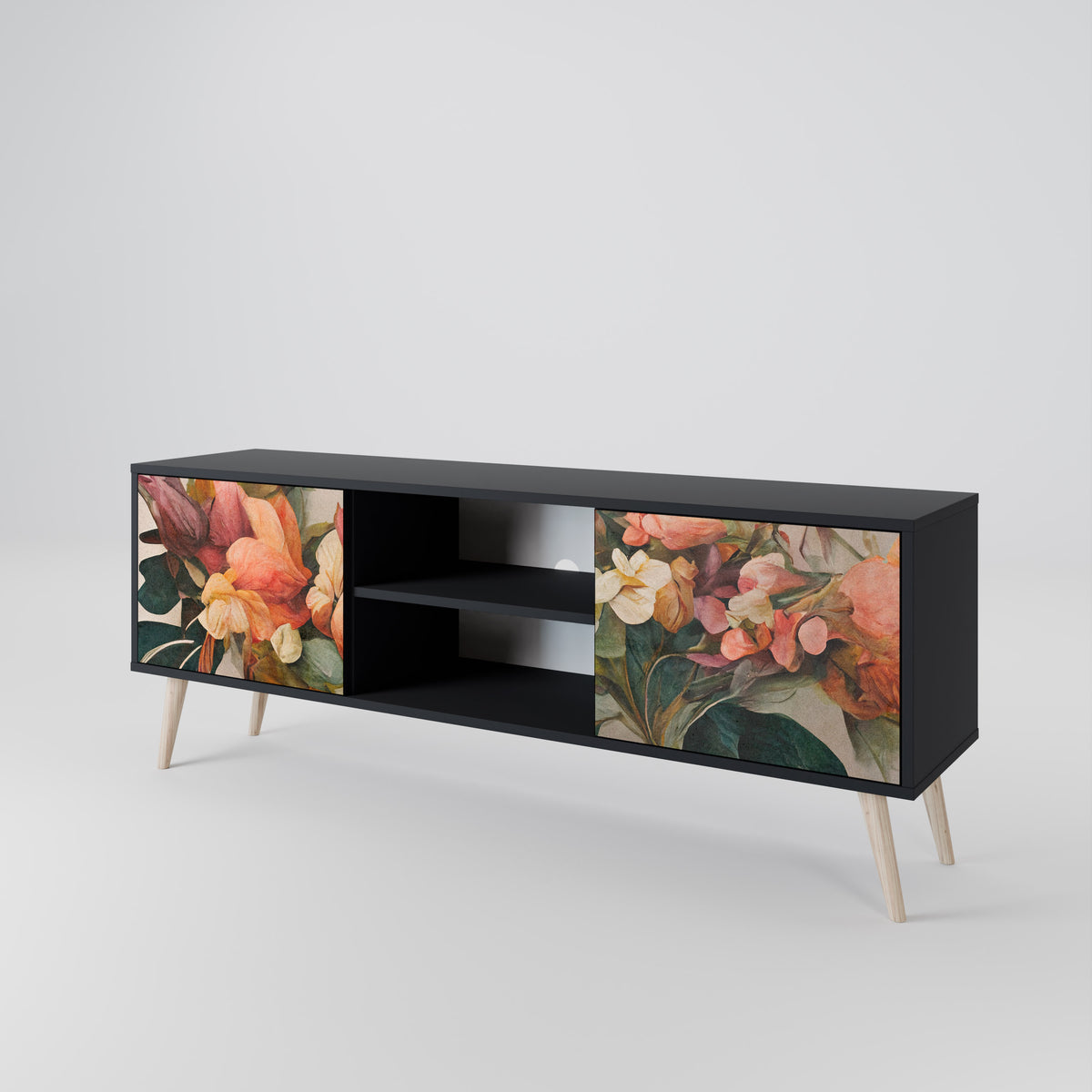 STYLISH BEAUTY Móvel de TV de 2 Portas