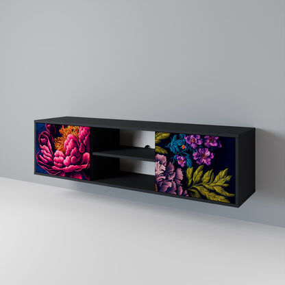 BLOOMING ELEGANCE Móvel de TV de 2 Portas