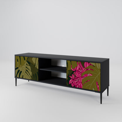 TROPICAL BEAUTY 2-Door TV Cabinet