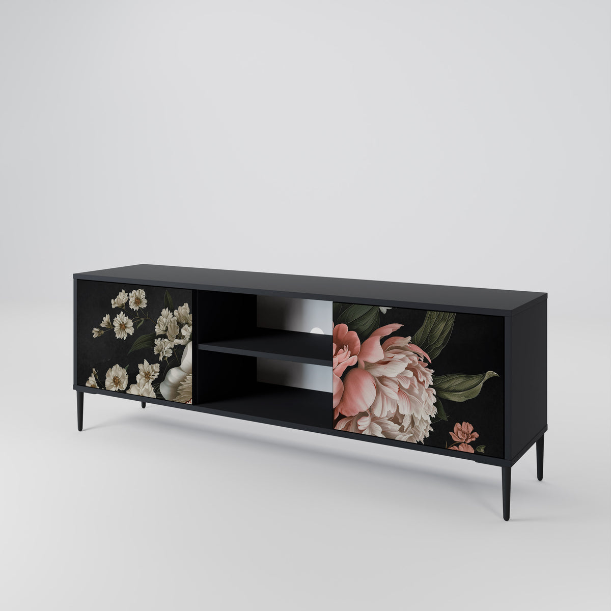 LUSH ELEGANCE Móvel de TV de 2 Portas