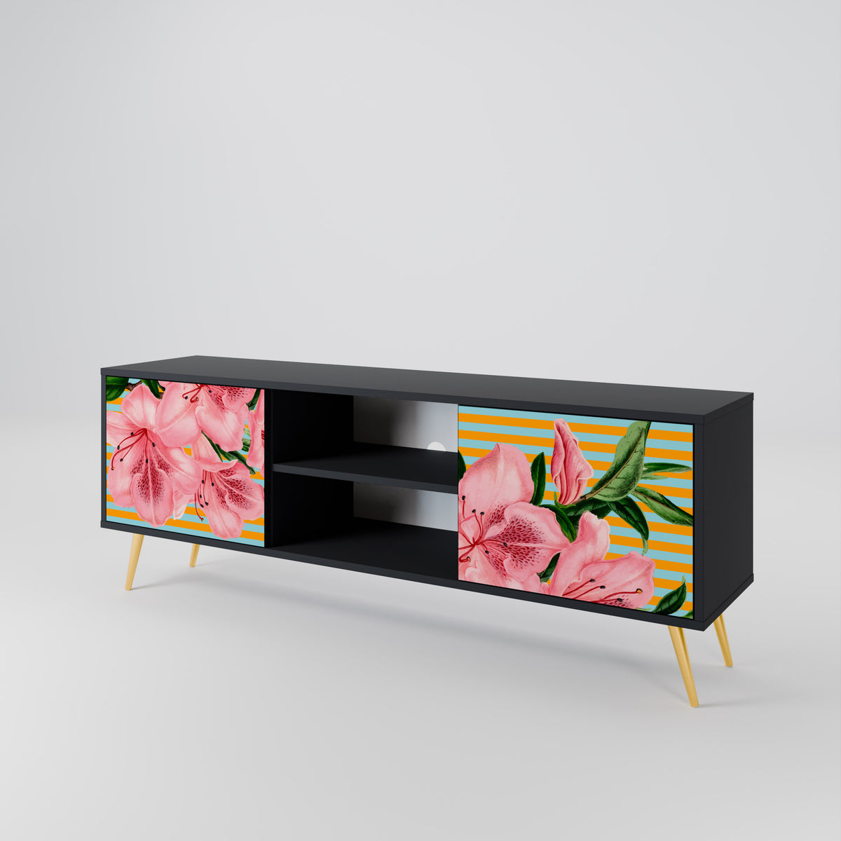 FRAGILE BEAUTY 2-Door TV Cabinet