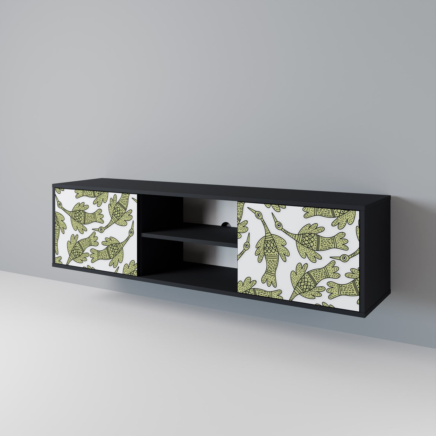 SEEDLING SONGBIRD 2-Door TV Cabinet