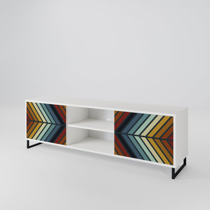 INDIGENOUS ZIGZAG Móvel de TV de 2 Portas