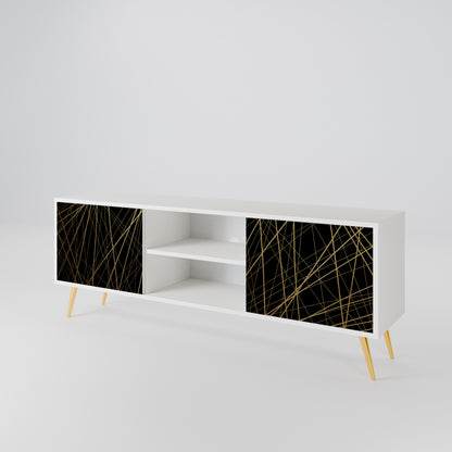 BRIGHT MESH 2-Door TV Cabinet