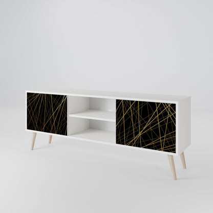 BRIGHT MESH 2-Door TV Cabinet