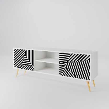 ILLUSIONARY LATTICE Móvel de TV de 2 Portas